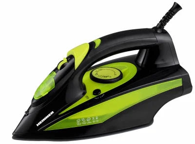 Fier de calcat Heinner Perform 6060, 2400W, talpa ceramica, functie auto-oprire, termostat reglabil, functie spray, abur, jet de abur, anti- picurare, rezervor apa: 330ml, culoare: verde