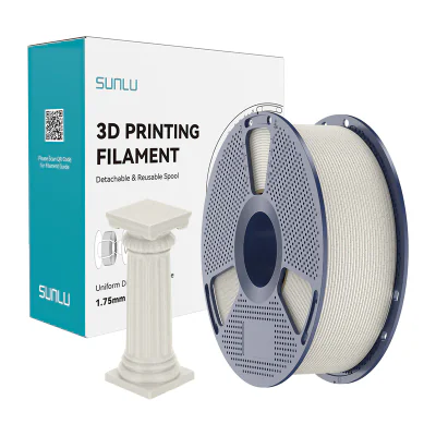Filament de marmură de mare viteză Sunlu PLA (castaan)