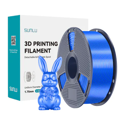Filament de mătase Sunlu PLA+ (albastru)
