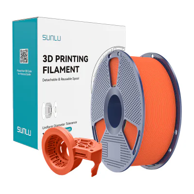 Filament mat de mare viteză Sunlu PETG (portocaliu)