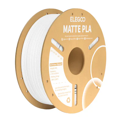 Filament PLA mat ELEGOO (alb)