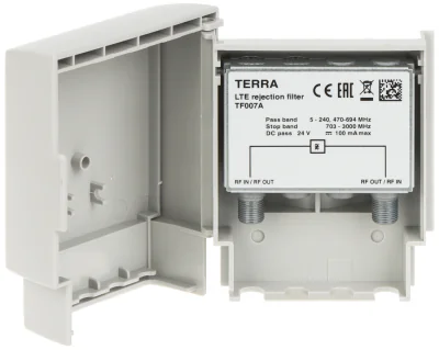 Filtru LTE SIGNAL TF-007A, bandă de lucru 5-1000 MHz