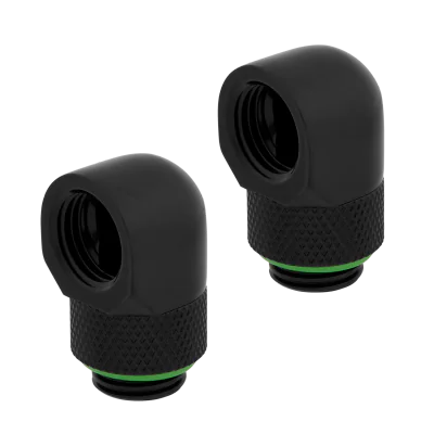 FITTING adaptor CORSAIR, filet G1/4", fitting angled rotary 90°, black, "CX-9055009-WW"