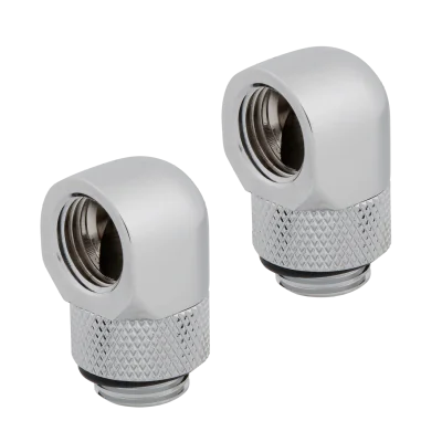 FITTING adaptor CORSAIR, filet G1/4", fitting angled rotary 90°, chrome, "CX-9055008-WW"