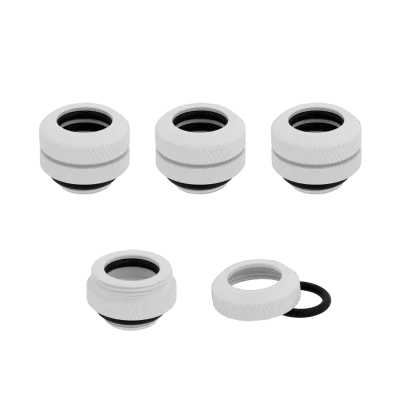 FITTING tub CORSAIR, Hydro X Series XF, material: alama, alb, 12mm OD, "CX-9052006-WW"