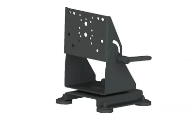 FLAT SURFACE MAGNET MOUNT WITH/TALL CLEVIS