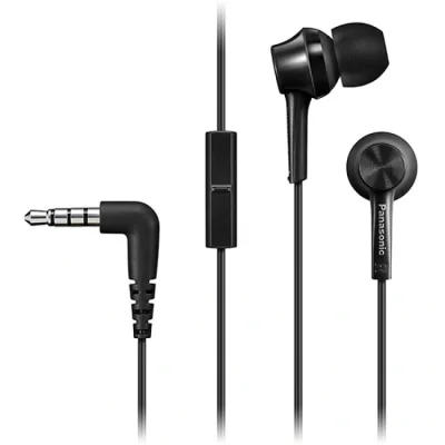 Flexible Headset easy in-line mic and remote control "RP-TCM115E-K"