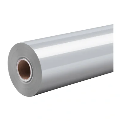 Folie de transfer termic HTVRONT Pure, 30,5 cm x 1,8 m (argintie)