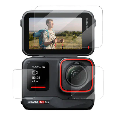 Folie din sticlă călită TELESIN pentru Insta360 Ace Pro / Ace
