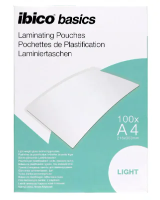 Folie IBICO Light pentru laminare la cald, A4, 75 mic., 100buc/set, "627308"