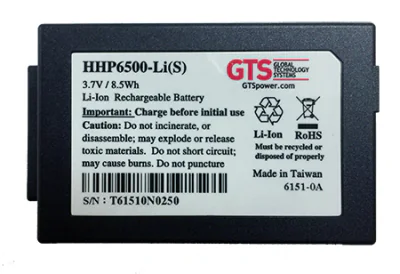 FOR DOLPHIN 6100/6500 STD/2300MAH 3.7V 6000-BTSC HHP