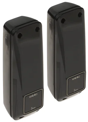 Fotocelule Genius FAAC-XP20BD, set TX + RX, rază 20 m