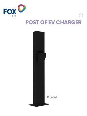 FOXESS EV Charger C-SERIES SINGLE-SIDED PEDESTAL