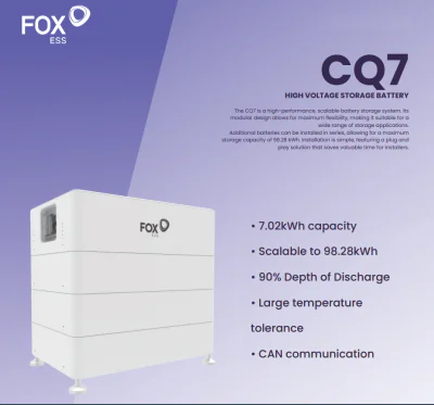 FoxESS High Voltage Battery Module CQ7-M-80 , 7kWh