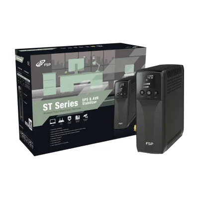 FSP ST 850, Line-Interactive, 0.85 kVA, 510 W, Sine, 81 V, 270 V