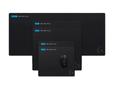 LOGITECH G G240 Mouse pad black