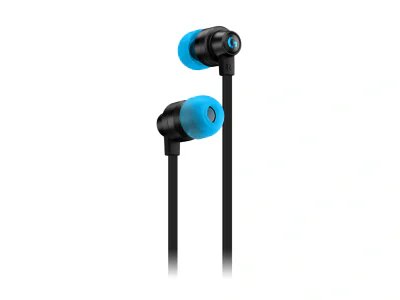 LOGITECH G333 Gaming Earphones - BLACK - 3.5 MM - EMEA, "981-000924"