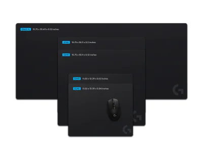 LOGITECH G G640 Mouse pad black