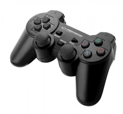 Gamepad Esperanza Trooper EGG107K cu vibratii Usb PC/PS3 Negru "EGG107K"
