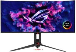 Gaming ROG Swift PG34WCDN Curbat 34 inch UWQHD QD-OLED 0.03 ms 360 Hz USB-C HDR FreeSync Premium Pro & G-Sync Compatible "PG34WCDN"