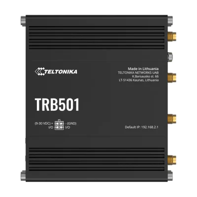 Gateway TELTONIKA TRB501, 5G, 1x Gigabit, DIN rail