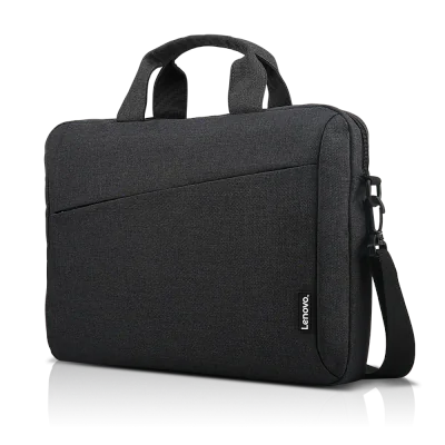 Geanta laptop Lenovo Casual Toploader T210, 15.6", Black, rezistent la apa, compartiment accesorii, compartiment laptop captusit, Material: Textil, Dimensiuni externe: 362 x 22 x 250 mm, Greutate: 465g