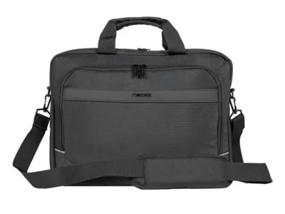 Geanta laptop Natec Kudu, compatibilitate dimensiune laptop 15.6", 2 compartimente, material Polyester 1680D, negru