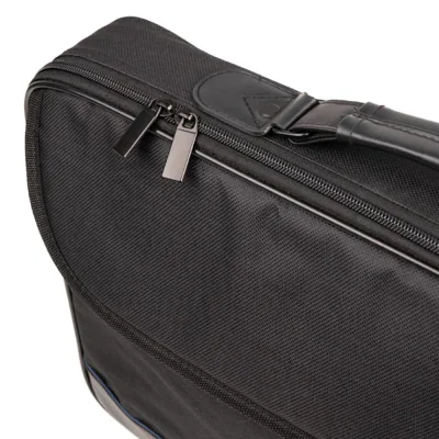 Geanta laptop Spacer, pentru laptopuri cu diagonala de de max. 17.3″, 1 compartiment, buzunar frontal, waterproof, material plastic/nylon, negru