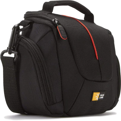 GEANTA pt. camera compacta, CASE LOGIC, buzunar intern | buzunar lateral x 2, curea detasabila, negru, "DCB306K"/3201025
