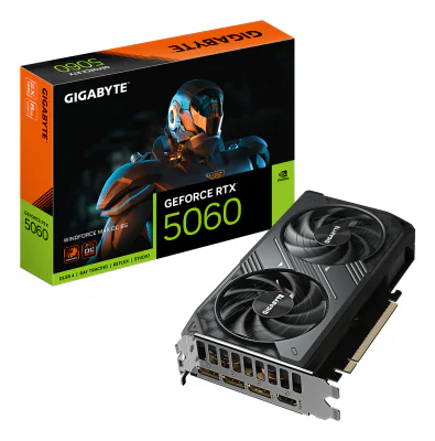 GeForce RTX 5060 WINDFORCE MAX OC 8G, Black
