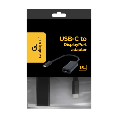 GEMBIRD A-CM-DPF-01 USB-C to DisplayPort adapter black