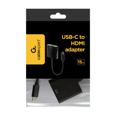 GEMBIRD A-CM-HDMIF-01 USB-C to HDMI adapter black