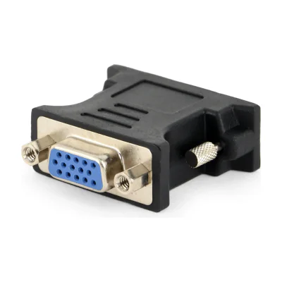 GEMBIRD A-DVI-VGA-BK Adapter DVI-A 24-pin male to VGA 15-pin HD 3 rows female black