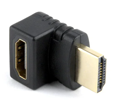 GEMBIRD A-HDMI270-FML HDMI right angle adapter 270deg upwards