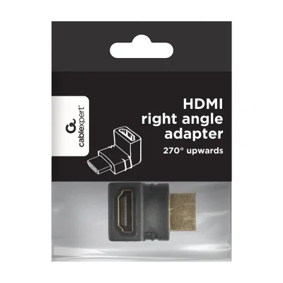 GEMBIRD A-HDMI270-FML HDMI right angle adapter 270deg upwards