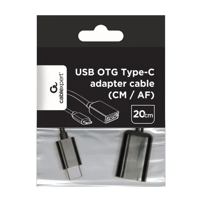 GEMBIRD A-OTG-CMAF2-01 USB 2.0 OTG Type-C adapter cable CM/AF