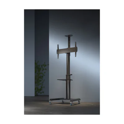 GEMBIRD Aluminum TV floor stand with caster wheels 37-70inch black