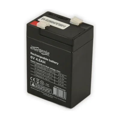 GEMBIRD BAT-6V4.5AH Energenie Rechargeable Gel Battery 6V/4.5AH