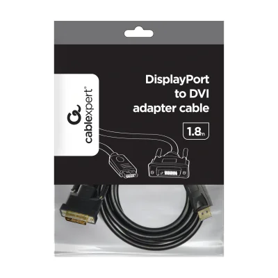 GEMBIRD CC-DPM-DVIM-6 cable Displayport M - > DVI-D 24+1 1.8m