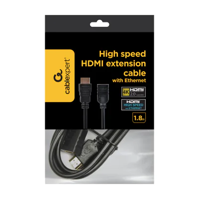 GEMBIRD CC-HDMI4X-6 High Speed HDMI extension cable with ethernet 1.8m