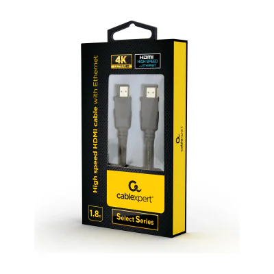 GEMBIRD CC-HDMIL-1.8M High speed HDMI cable with Ethernet Select Series 1.8 m