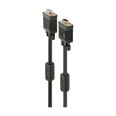 GEMBIRD CC-PPVGAX-6B Premium VGA-Ext. HD15m/HD15f dual-shielded w/ 2 ferrite 6ft cbl black