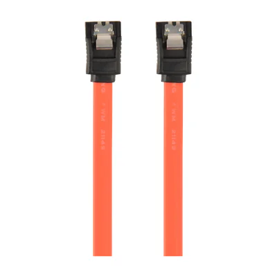 GEMBIRD CC-SATAM-DATA Serial ATA III 50 cm Data Cable metal clips red