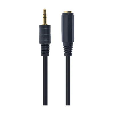 GEMBIRD CCA-421S-5M audio cable JACK 3.5mm M/JACK 3.5mm F 5M gold