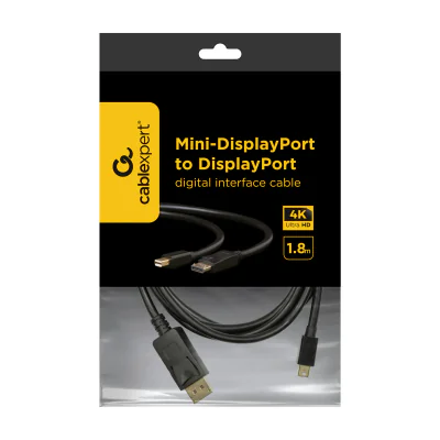 GEMBIRD CCP-mDP2-6 Mini DisplayPort to DisplayPort digital interface cable 1.8 m