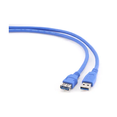 GEMBIRD CCP-USB3-AMAF-6 High End USB 3.0 Extension Cable USB A Male Plug to USB A Female Plug 1 8 Meters blue