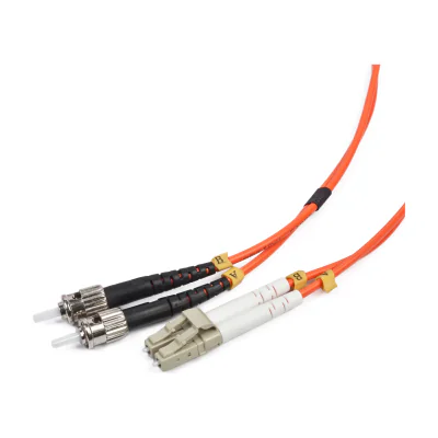 GEMBIRD CFO-LCST-OM2-10M Gembird fibre optic patchcable LC-ST duplex MM 50/125 OM2 orange 10m