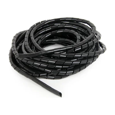 GEMBIRD CM-WR1210-01 cable organizer - Spiral Wrapping Band 10m black 12mm