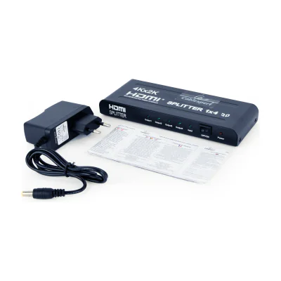 GEMBIRD DSP-4PH4-02 HDMI interface splitter 4 ports