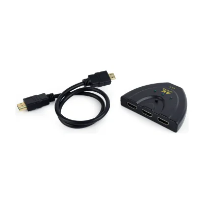 GEMBIRD DSW-HDMI-35 HDMI interface switch 3 ports built-in cable